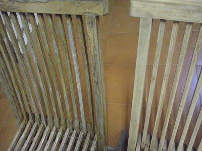 ♥ ♥ ♥ SILLAS DE JARDÍN RESTAURADAS