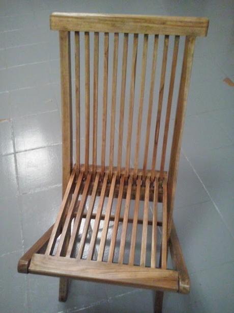 ♥ ♥ ♥ SILLAS DE JARDÍN RESTAURADAS