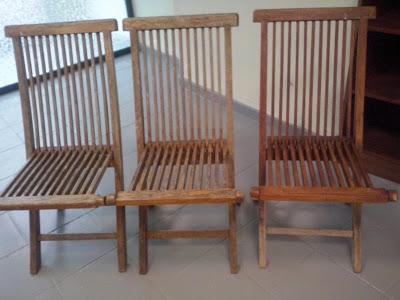 ♥ ♥ ♥ SILLAS DE JARDÍN RESTAURADAS