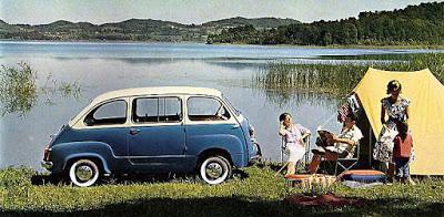 Multipla, un Fiat 600 para 6 personas