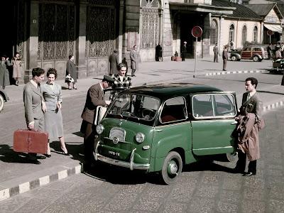 Multipla, un Fiat 600 para 6 personas