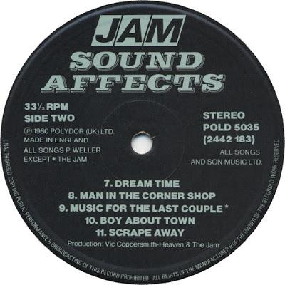 The Jam -Sound affects Lp 1980