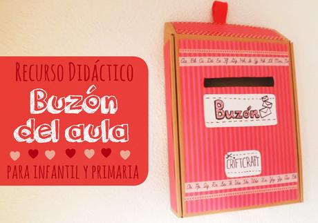 Materiales DIY: Buzón del aula para Educación Infantil y Primaria