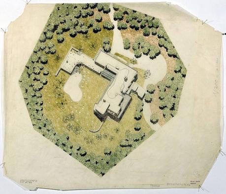 villa mairea plano de situacion