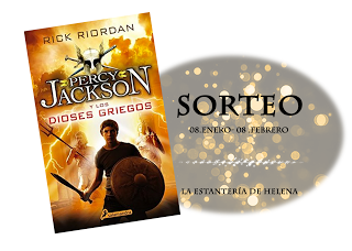 GANADOR SORTEO - Percy Jackson y los dioses griegos