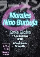 Concierto de Morales y Niño Burbuja en Boite Live