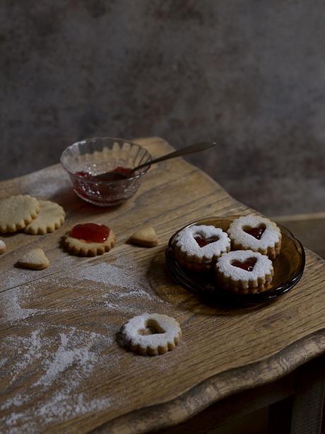 GALLETAS CON MERMELADA