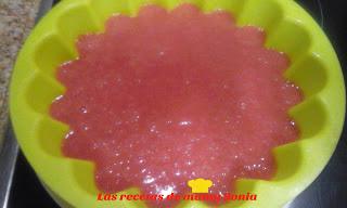 POSTRE DE FRESAS CON NATA EN THERMOMIX