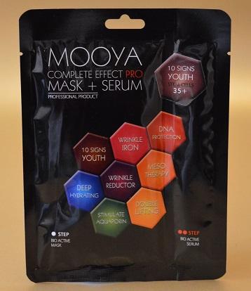 Las mascarillas “MOOYA Bio Organic Treatment” y “MOOYA Complete Effect Pro” de BEAUTY FACE