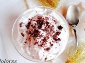 Stracciatella dados pera canela