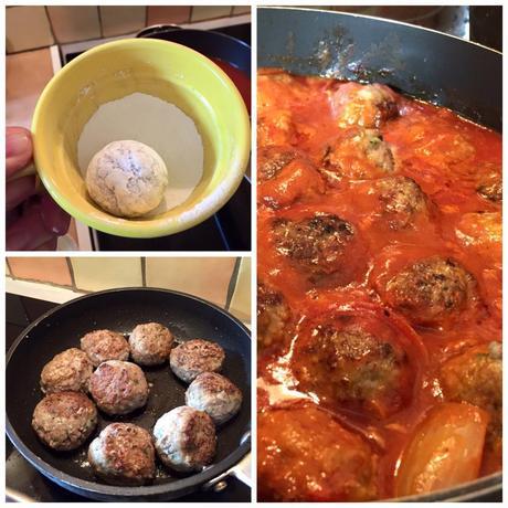 Albóndigas de carne en salsa de tomate, receta chilena 12661902_10153996450382318_3890173169675751780_n