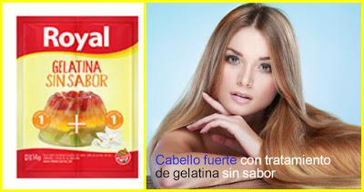 Fortalece tu cabello con tratamiento de gelatina sin sabor