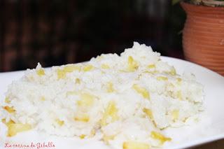 Arroz Thai con manzana