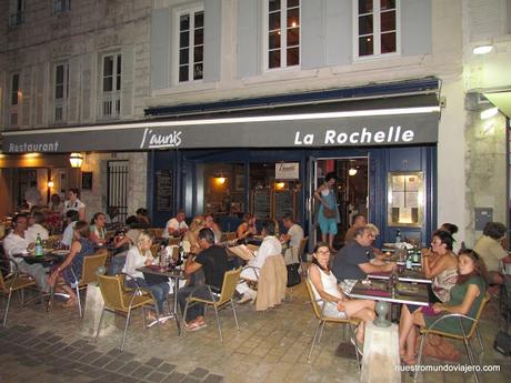 La Rochelle; mirando al Atlántico