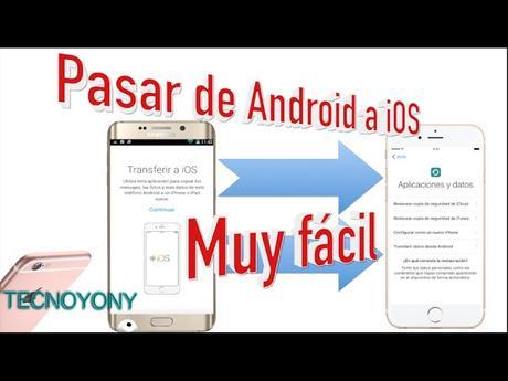 Truco transferir datos desde Android a iPhone