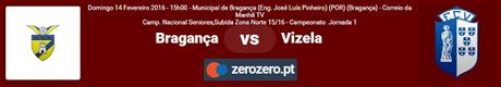 Previa del GD Bragança - FC Vizela, inicio de la fase de subida del Campeonato de Portugal Prio