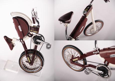La bicicleta plegable Somerset nos presenta un interesante diseño con su forma circular