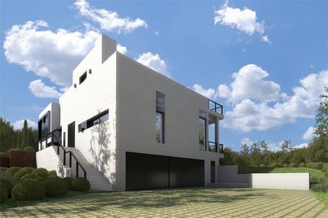 A-cero presenta un proyecto de reforma exterior para una vivienda en Madrid