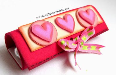 Envolturas para chocolates fáciles y rápidos de hacer para san valentín