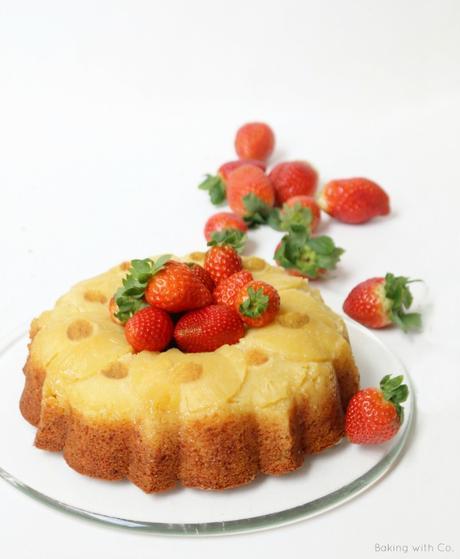 bundt cake de piña