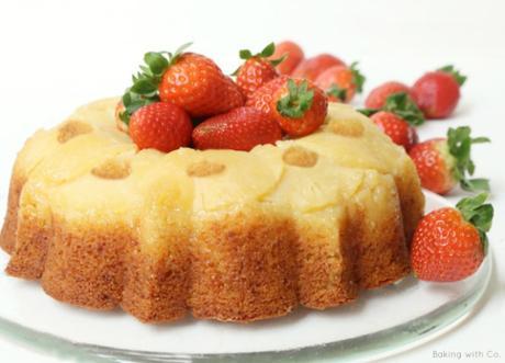 bundt cake de piña