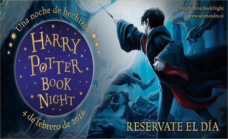 Cartel promocional de la Harry Potter Book Night