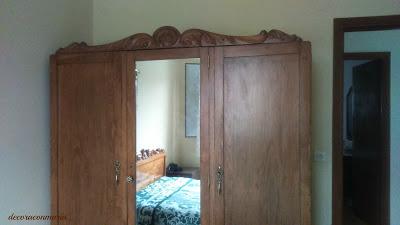 ♥ ♥ ♥ ARMARIO CASTAÑO RESTAURADO