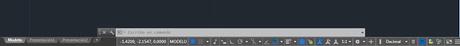 Personalizar barra de comando en Autocad 2015