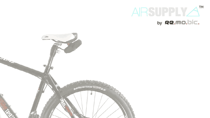 AirSupply: infla las ruedas de tu bicicleta directamente desde la tija
