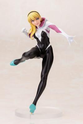 Denle un vistazo a esta figura de Spider-Gwen