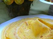 Filloas millo rellenas crema castañas