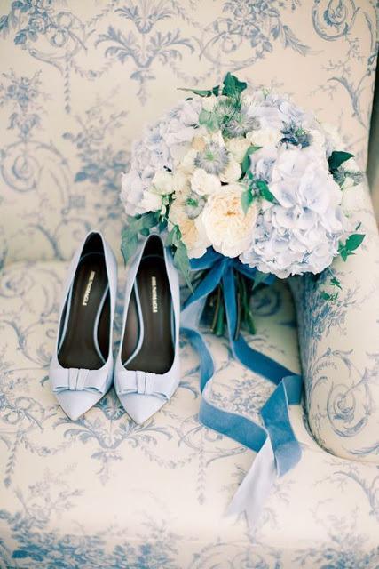 zapatos novia azul serenity