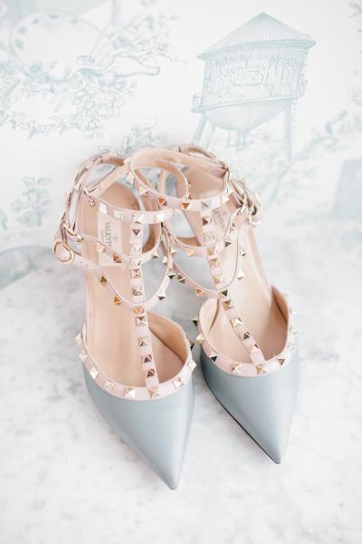 zapatos novia valentino azul serenity