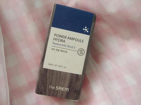 Review | the SAEM - POWER AMPOULE HYDRA  [JOLSE]