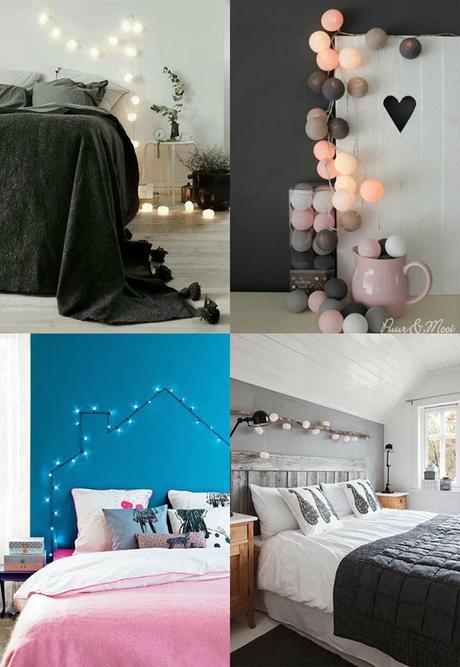 Ideas para decorar con guirnaldas de luz