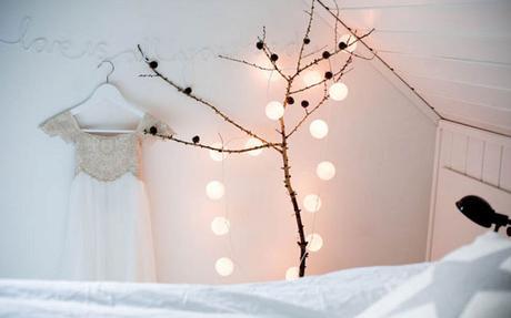 Ideas para decorar con guirnaldas de luz