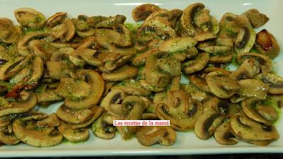 Receta rápida de champiñones al ajillo