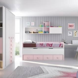 Juvenil : Dormitorios infantiles de estilo moderno de Muebles Orgón