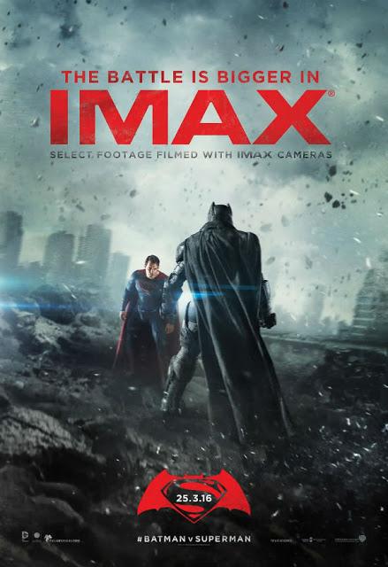 Trailer definitivo y póster para cines IMAX de 'Batman v Superman: El Amanecer de la Justicia'