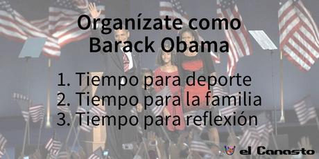 Organízate como barack Obama