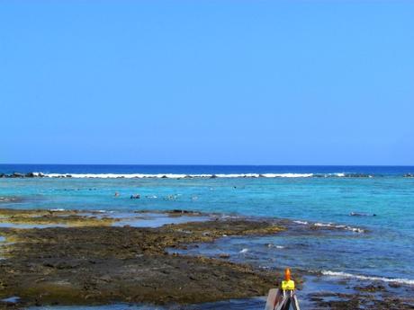 Snorkel en Kahalu´u beach. Big Island. Hawai