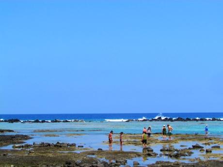 Snorkel en Kahalu´u beach. Big Island. Hawai