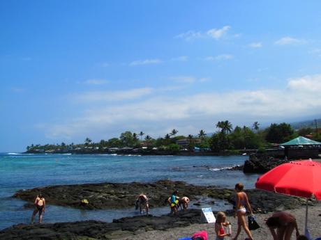 Snorkel en Kahalu´u beach. Big Island. Hawai