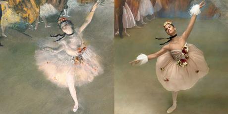 Las bailarinas de Degas cobran vida de la mano de Misty Copeland