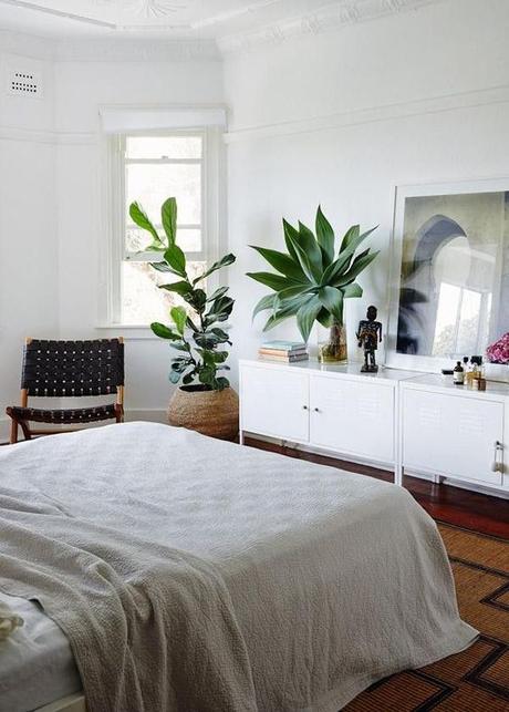 Inspiración de fin de semana: Plantas en el dormitorio
