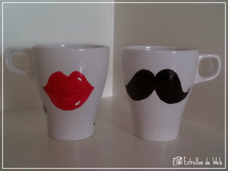 DIY - Tazas amorosas de ceramica personalizadas