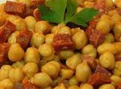Receta fácil rápida garbanzos fritos