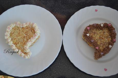 Pastelitos de Corazón de Nata y deTrufa