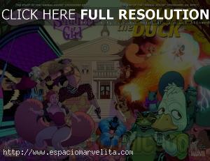 Crossover Animal House de Unbeatable Squirrel Girl y Howard the Duck