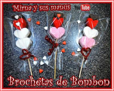 Diy. Brochetas de Bombones